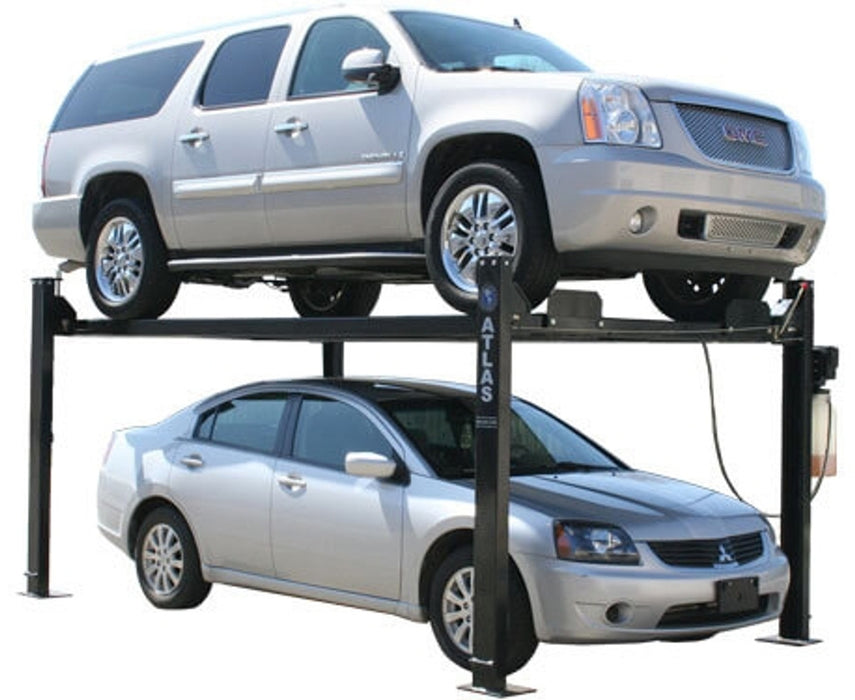 Atlas PRO8000 4-Post Lift with RJ35 Sliding Jacks – 8,000 lb Capacity | Professional Car Storage & Service Lift Combo (XH-PRO8-COMBO-FPD)
