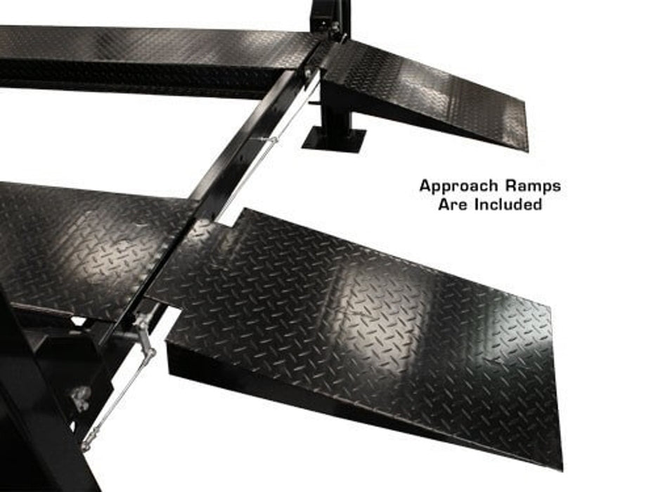 Atlas PRO8000EXT 4-Post Lift with RJ35 Sliding Jacks – Extra Tall & Extra Long Car Lift Combo | Professional Garage Equipment (XH-PRO8EXT-COMBO-FPD)