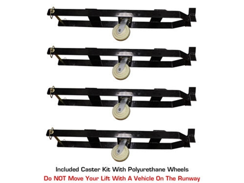 Atlas PRO9000 4-Post Car Lift with RJ35 Sliding Jacks Combo | 9000 lb Capacity