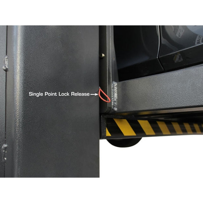 Atlas PSP-6000 6,000 lb Portable Single-Post Lift | Atlas Automotive Equipment ATEXH-PSP-6000-FPD