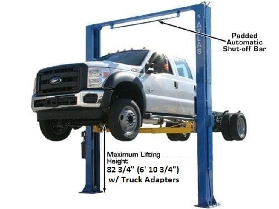 Atlas Automotive Equipment PV15PX Commercial Grade Overhead 2-Post Lift – 15,000 lb Capacity Heavy-Duty Car Lift | Model XH-PV15PX-FPD