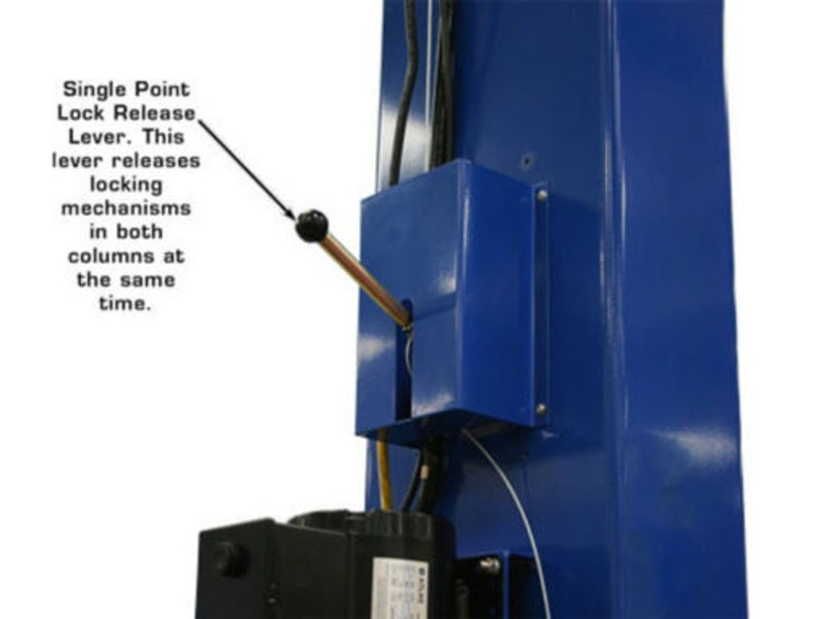 Atlas Automotive Equipment PV15PX Commercial Grade Overhead 2-Post Lift – 15,000 lb Capacity Heavy-Duty Car Lift | Model XH-PV15PX-FPD