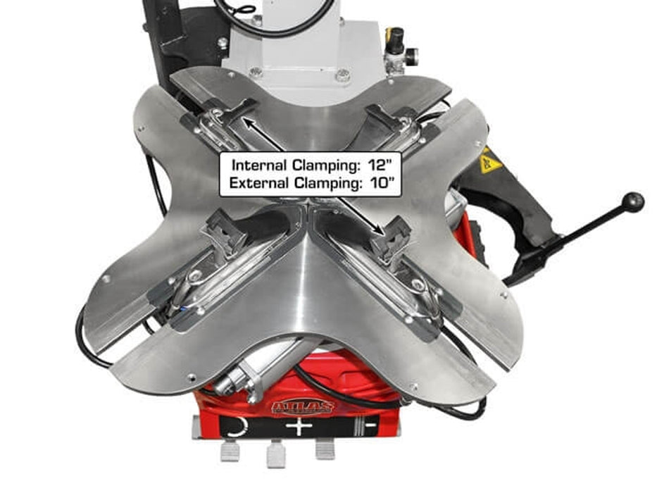 Atlas Platinum PTC300 Tire Changer + PWB50 Wheel Balancer Combo – Professional Automotive Tire & Wheel Service Package | Model AP-TCWB-COMBO1-FPD
