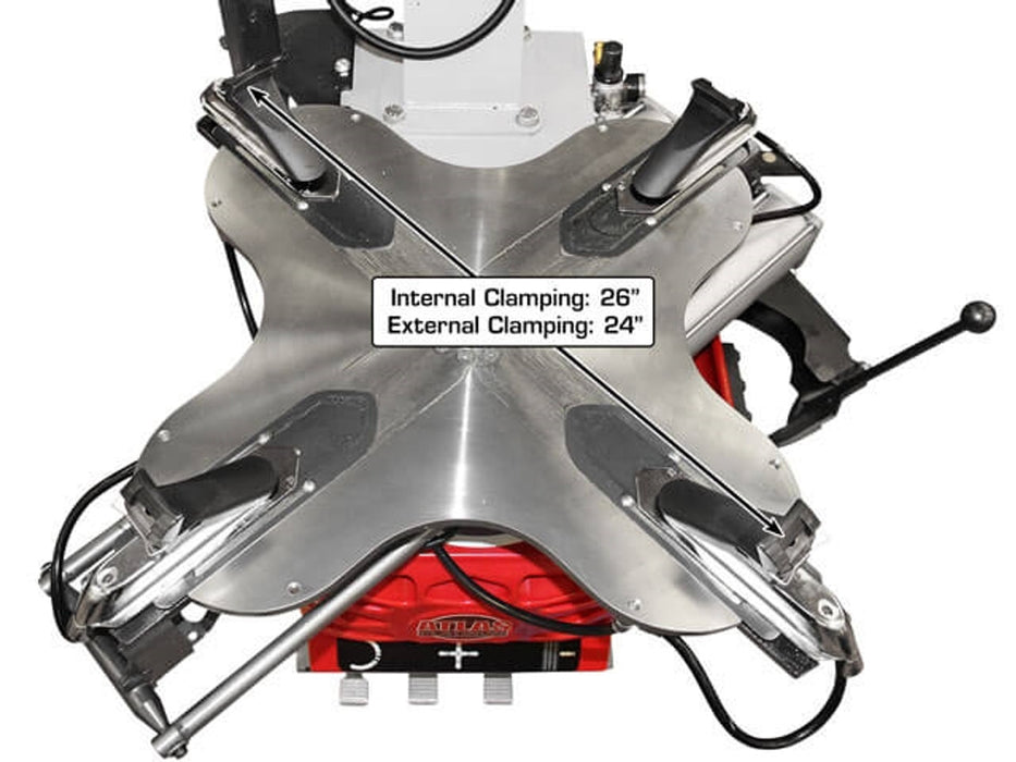 Atlas Platinum PTC300 Tire Changer + PWB50 Wheel Balancer Combo – Professional Automotive Tire & Wheel Service Package | Model AP-TCWB-COMBO1-FPD