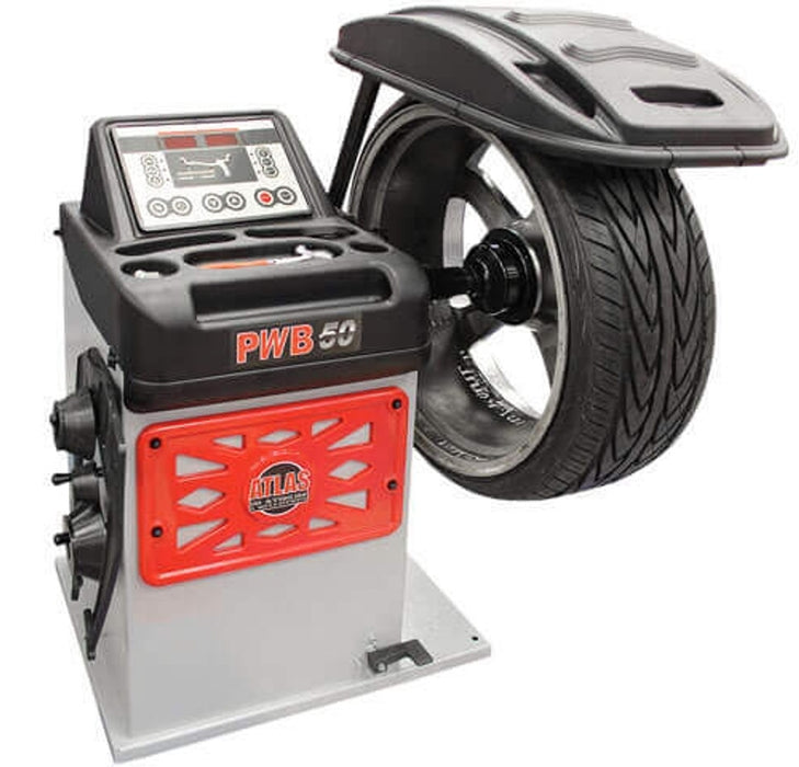Atlas Platinum PTC300 Tire Changer + PWB50 Wheel Balancer Combo – Professional Automotive Tire & Wheel Service Package | Model AP-TCWB-COMBO1-FPD