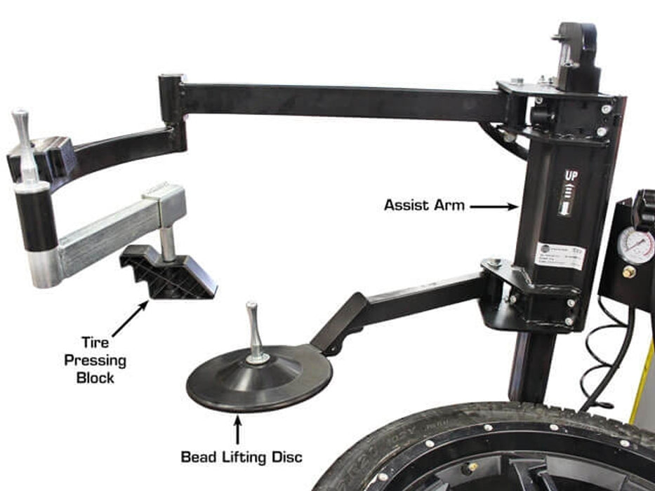 Atlas Platinum PTC300 Tire Changer + PWB50 Wheel Balancer Combo – Professional Automotive Tire & Wheel Service Package | Model AP-TCWB-COMBO1-FPD