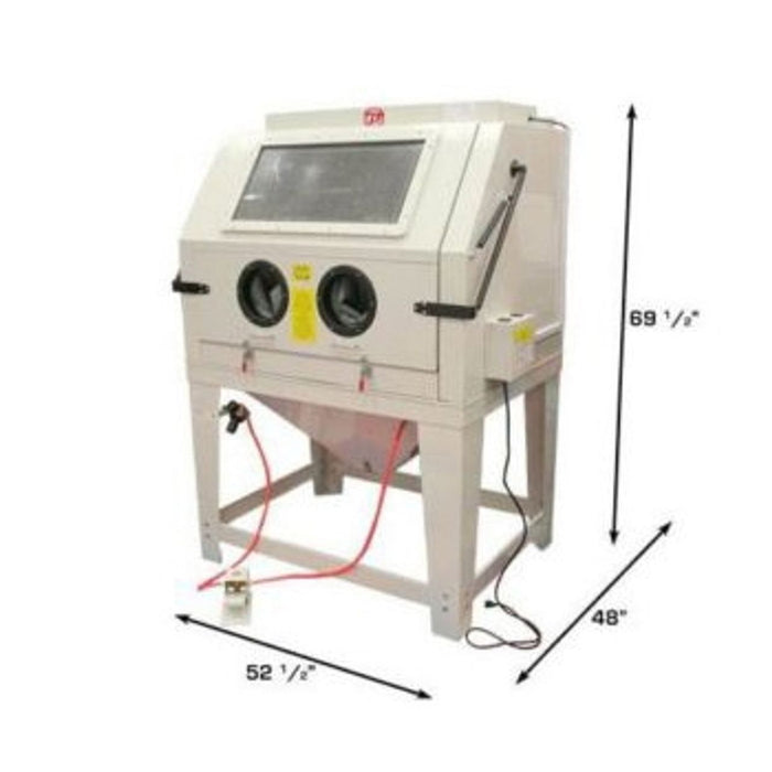 Atlas Automotive Equipment SBC990 Large Sandblast Cabinet with Vacuum System – Professional Media Blasting Cabinet