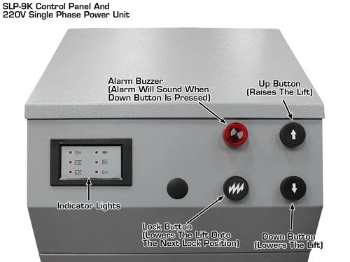 Atlas Automotive Equipment SLP9K Full-Rise Scissor Lift – 9,000 lb Capacity | Heavy-Duty Hydraulic Car Lift for Professional Garages & Auto Shops (Model ATTD-SLP9K)