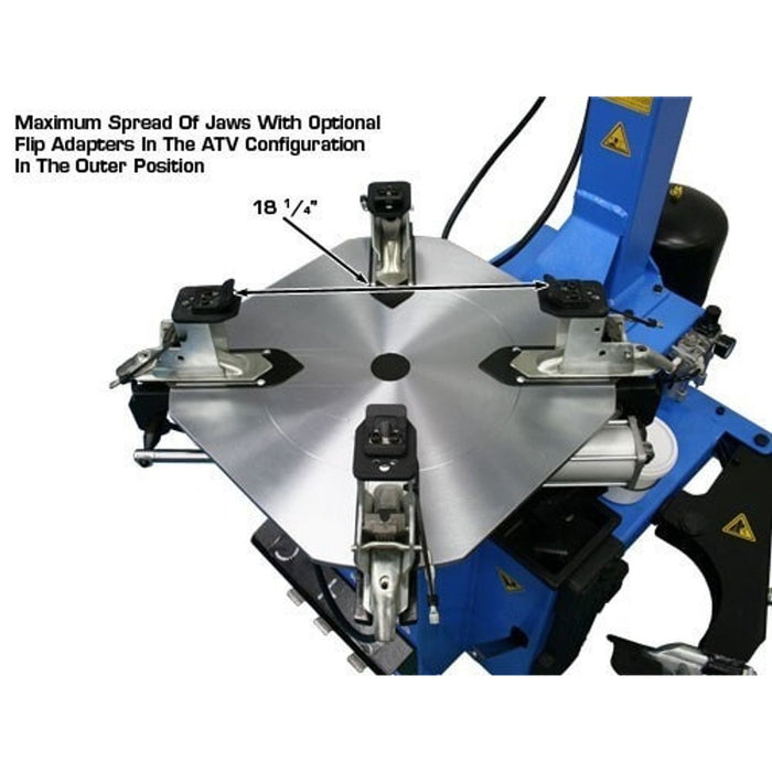 Atlas Automotive TC229 Rim-Clamp Tire Changer with Beadblaster – ATTC229 Professional Tire Machine