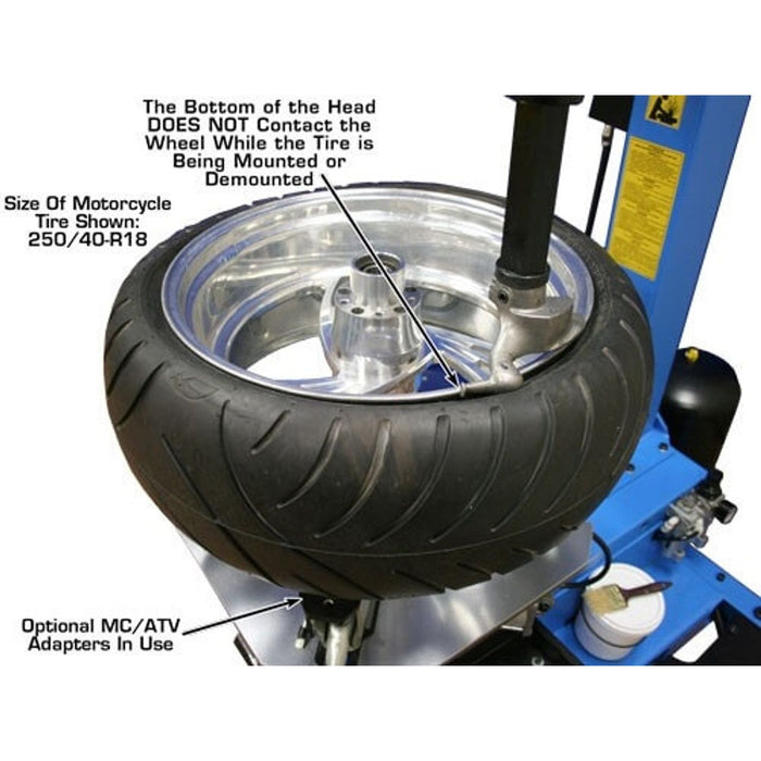 Atlas Automotive TC229 Rim-Clamp Tire Changer with Beadblaster – ATTC229 Professional Tire Machine