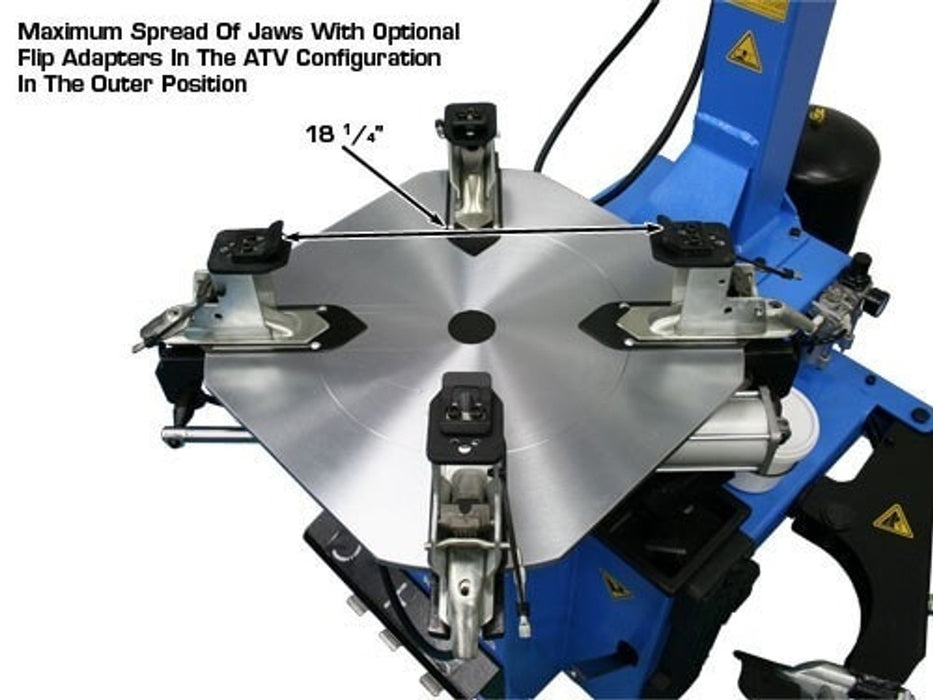 Atlas Equipment TC229 Rim Clamp Tire Changer + PWB50 Wheel Balancer Combo Package (Model: TCWB-COMBO7-FPD)