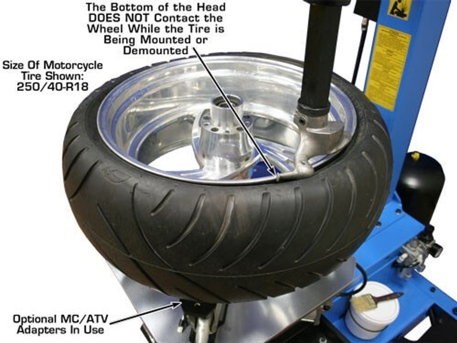 Atlas Equipment TC229 Rim Clamp Tire Changer + PWB50 Wheel Balancer Combo Package (Model: TCWB-COMBO7-FPD)