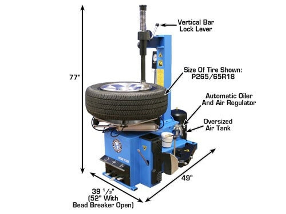 Atlas TC229 + WB11 Wheel Service Combo | Atlas Automotive Equipment TCWB-COMBO1-FPD