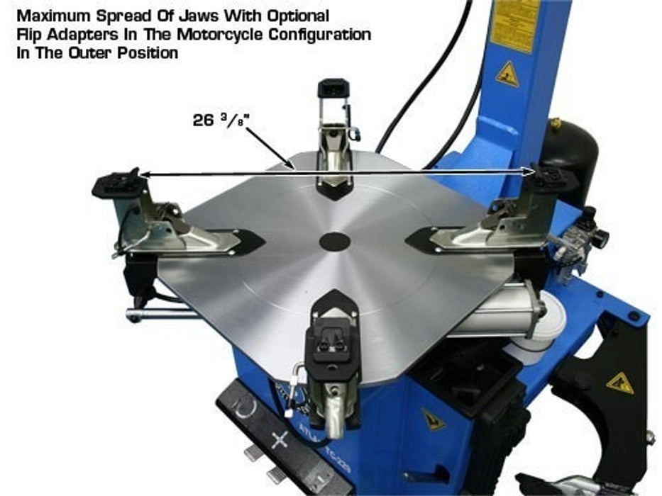 Atlas TC229 Tire Changer + WB49-2 Wheel Balancer Combo – Professional Rim Clamp Tire Machine & Digital Wheel Balancer Package | TCWB-COMBO6-FPD