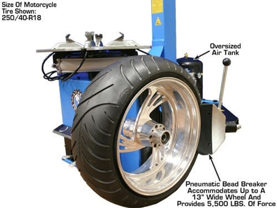 Atlas TC229 Tire Changer + WB49-2 Wheel Balancer Combo – Professional Rim Clamp Tire Machine & Digital Wheel Balancer Package | TCWB-COMBO6-FPD