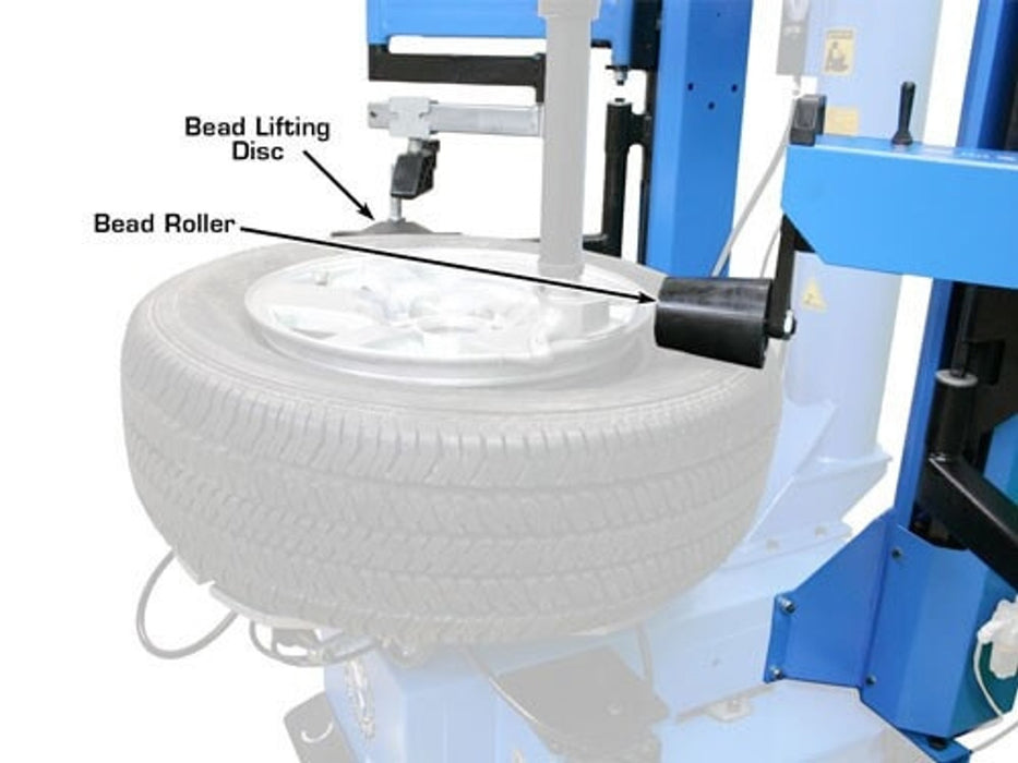 Atlas TC229DAA Rim-Clamp Tire Changer with Dual Assist Arms – Heavy-Duty Automotive Tire Machine by Atlas Automotive Equipment