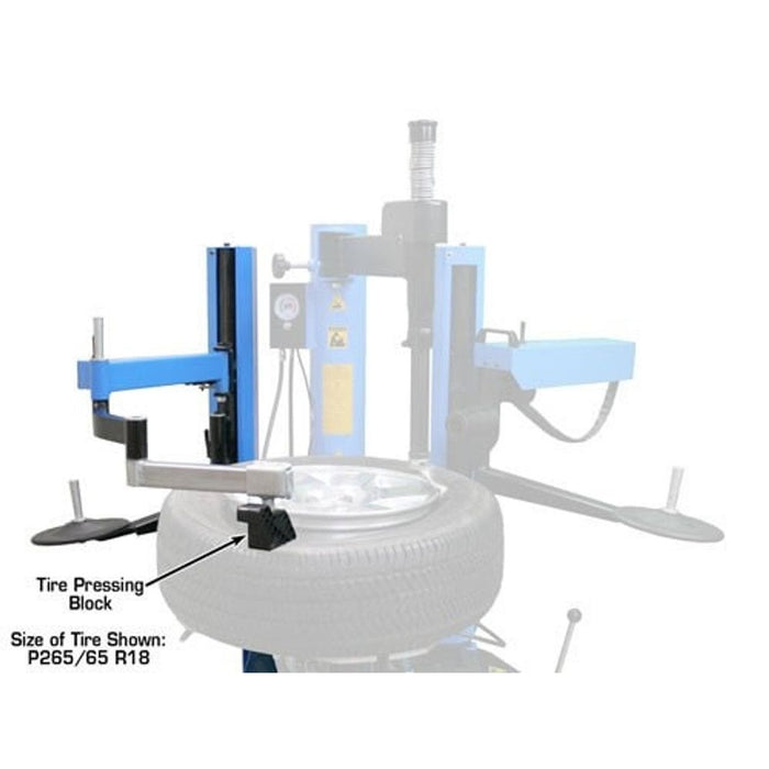 Atlas TC229LH Rim Clamp Tire Changer with Assist Arm | Automotive Wheel Changing Machine for Cars & Light Trucks