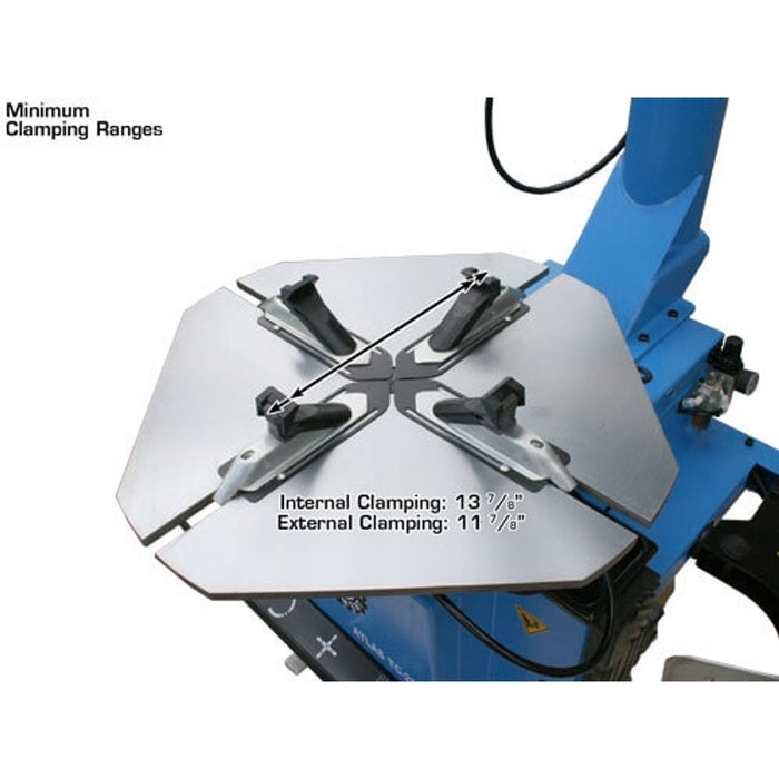 Atlas TC289 Heavy-Duty Extra-Large Rim Clamp Tire Changer | Professional Automotive Tire Changing Equipment