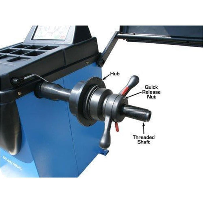 Atlas Automotive Equipment TC289 Rim Clamp Tire Changer + WB11 Wheel Balancer Combo Package