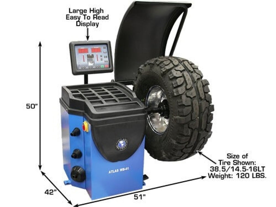 Atlas TC289 Tire Changer + WB41 Balancer Combo | Atlas Equipment