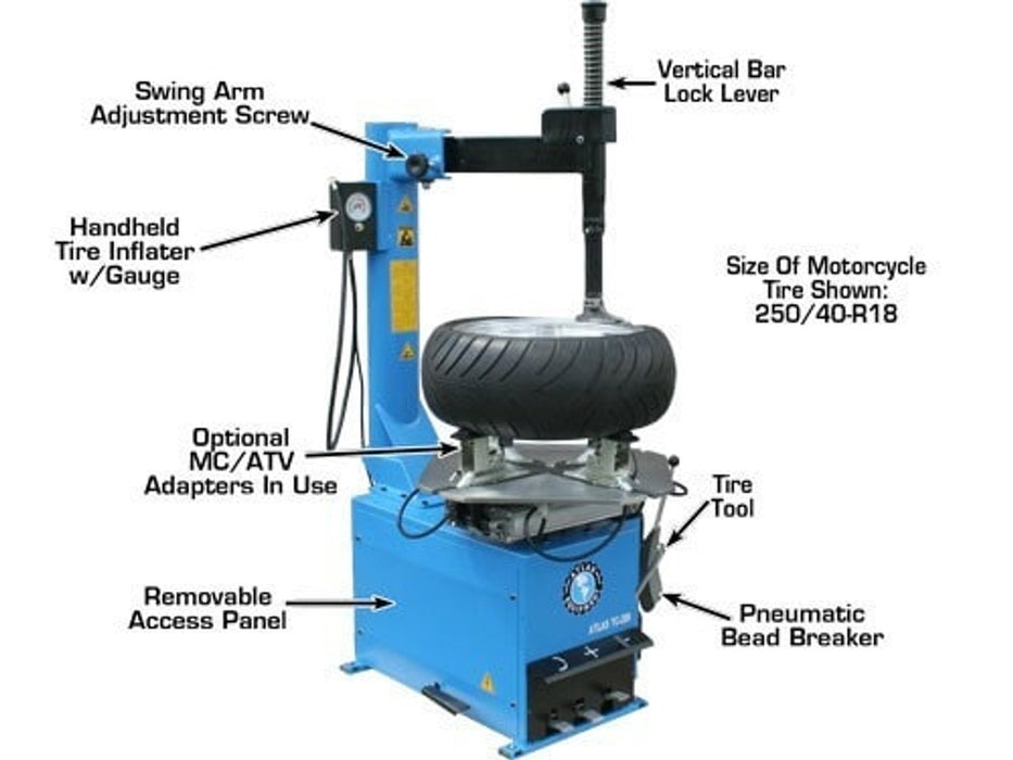 Atlas TC289 Tire Changer + WB41 Balancer Combo | Atlas Equipment
