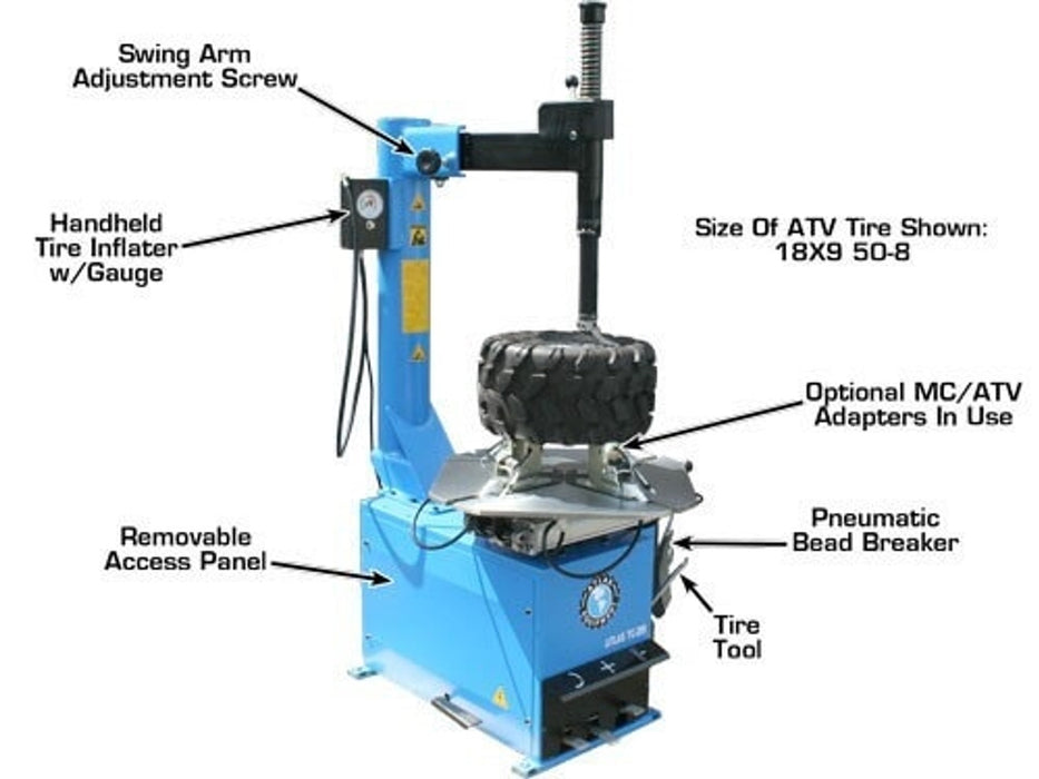 Atlas TC289 Tire Changer + WB41 Balancer Combo | Atlas Equipment