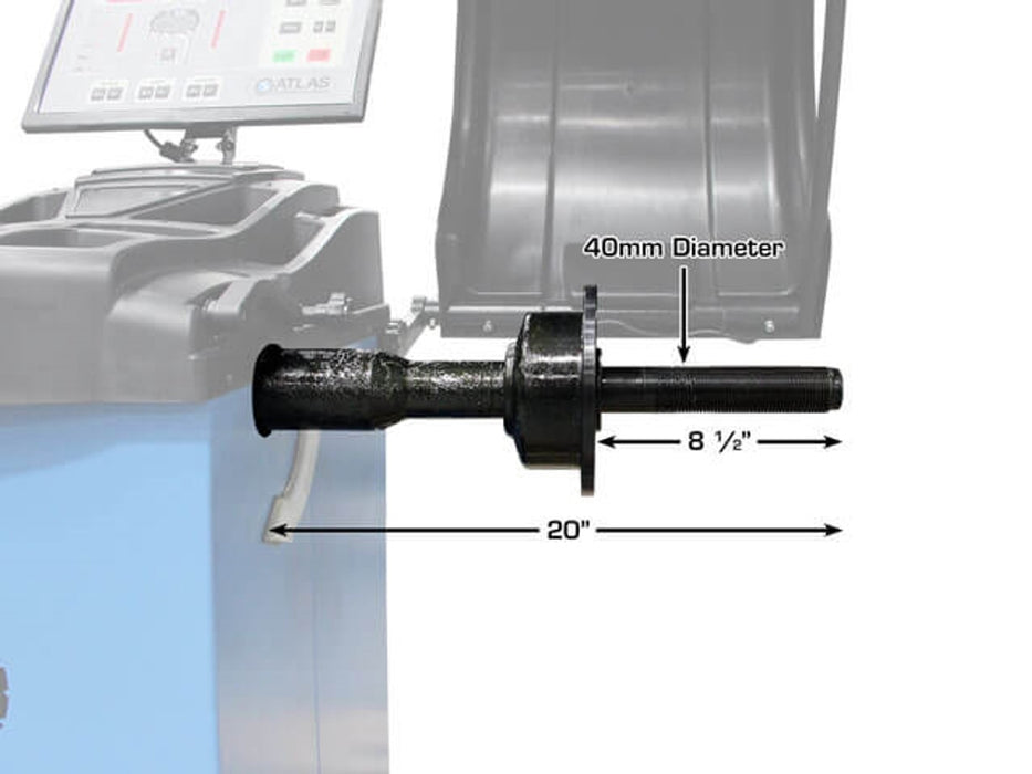 Atlas TC755 Tire Changer + WB49-2 Wheel Balancer Combo | TCWB-COMBO3-FPD