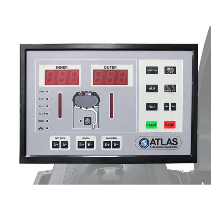 Atlas WB49-2 2D Computer Wheel Balancer | Premium Tire Balancing Machine for Automotive Shops