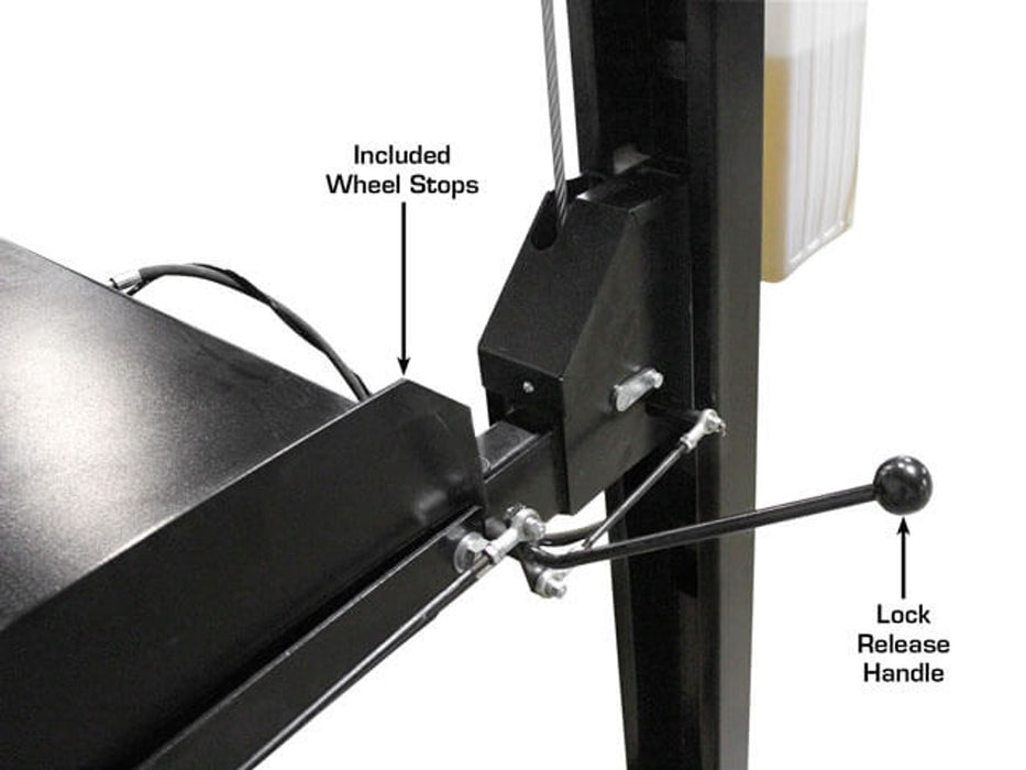 Atlas Apex 8 8,000 lb ALI Certified 4-Post Hobbyist Lift | Atlas Automotive Equipment ATEATTD-APEX8-FPD