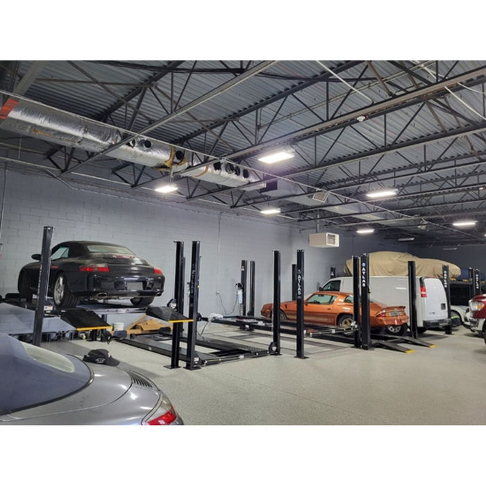 Atlas Garage PRO8000 Portable 4-Post Lift – 8,000 lb Capacity | Hobbyist Automotive Car Lift XH-PRO8000