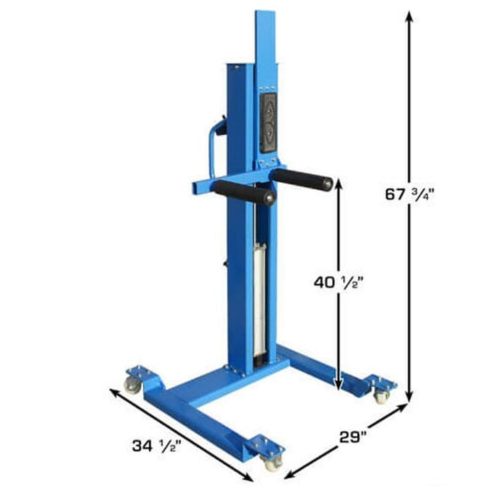 Atlas Offset Pneumatic Portable Wheel Lift – 180 lb Capacity (ATTC-AEZWL-2)