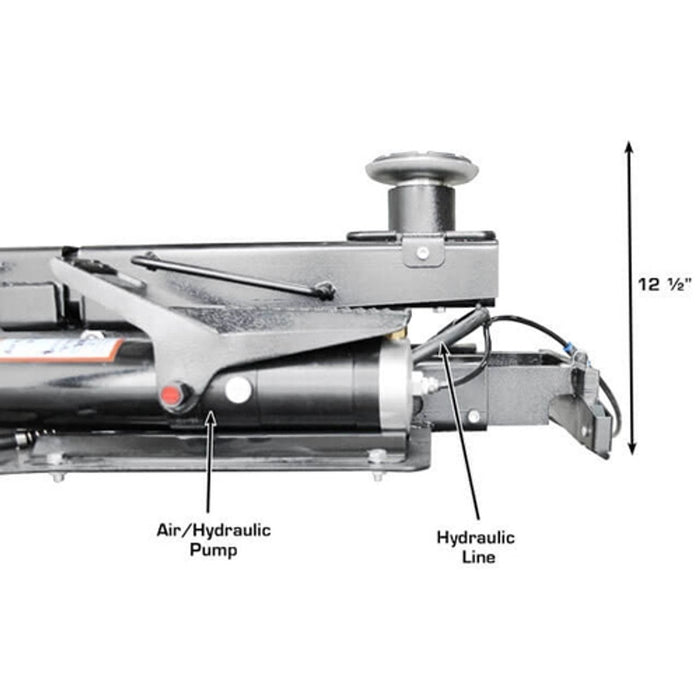 Atlas Platinum 7,000 lb Air/Hydraulic Rolling Jack | ALI-Certified Heavy-Duty Lift for Professional Automotive Shops