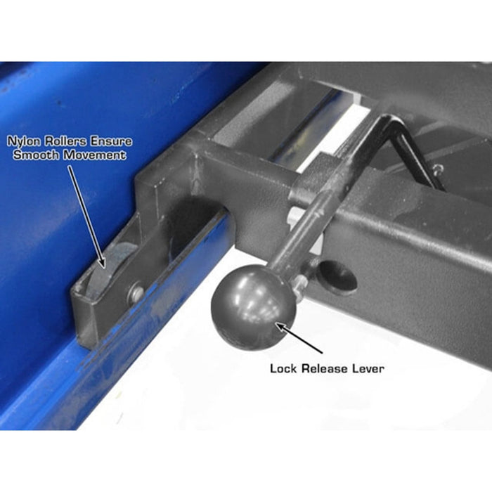 Atlas Platinum 7,000 lb Air/Hydraulic Rolling Jack | ALI-Certified Heavy-Duty Lift for Professional Automotive Shops