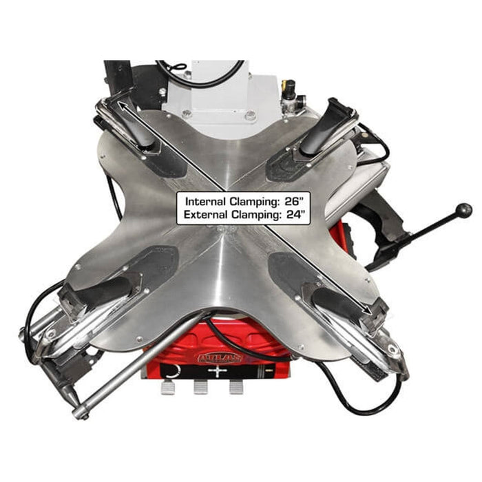 Atlas Platinum PTC300 Rim-Clamp Tire Changer with Assist Arm | AP-PTC300