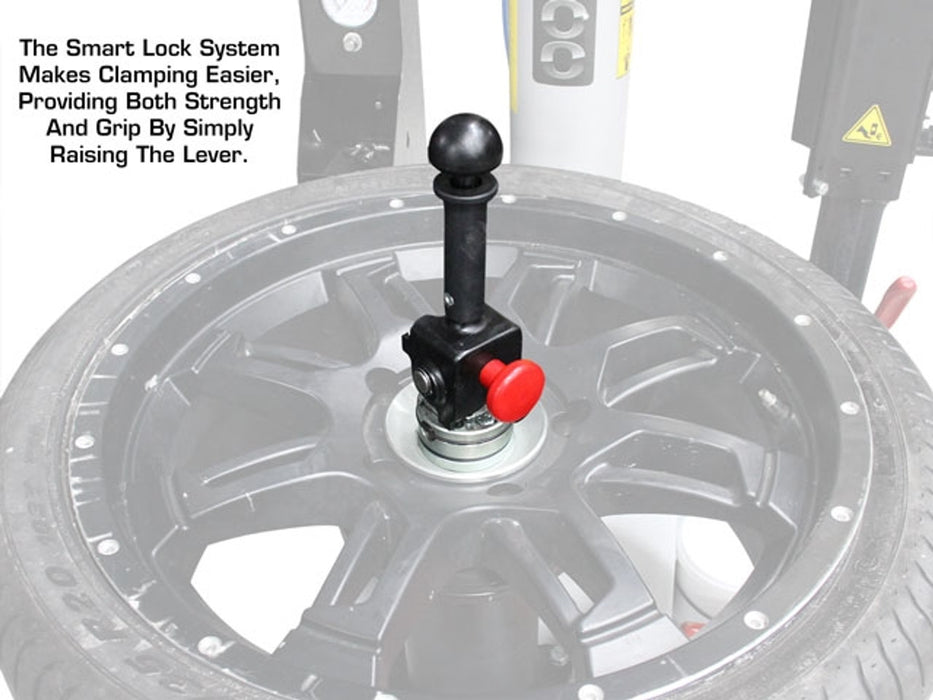 Atlas Platinum PTC500 Center Post Tire Changer with Dual Assist Arms – Professional Automotive Tire Changing Machine | Model AP-PTC500