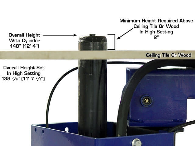 Atlas Platinum PVL10 2-Post Lift with Extension Kit – 10,000 LB Capacity | Heavy-Duty Automotive Lift by Atlas Automotive Equipment