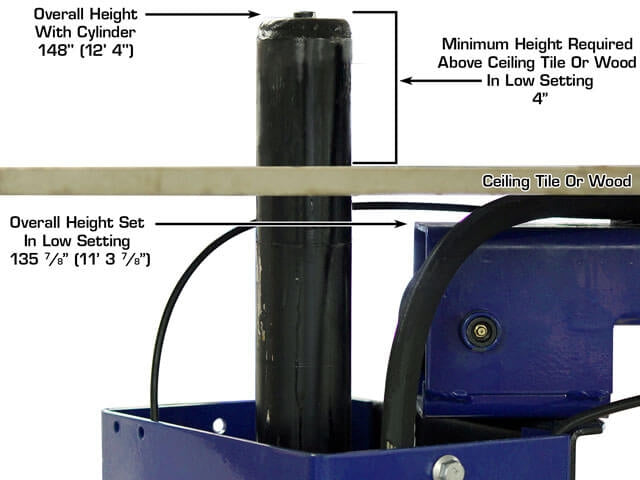 Atlas Platinum PVL10 2-Post Lift with Extension Kit – 10,000 LB Capacity | Heavy-Duty Automotive Lift by Atlas Automotive Equipment