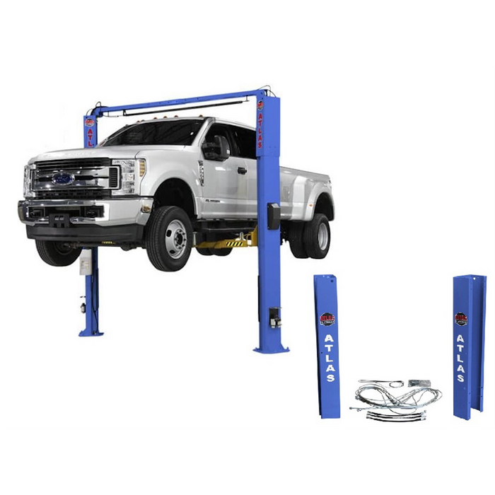 Atlas Platinum PVL10 2-Post Lift with Extension Kit – 10,000 LB Capacity | Heavy-Duty Automotive Lift by Atlas Automotive Equipment