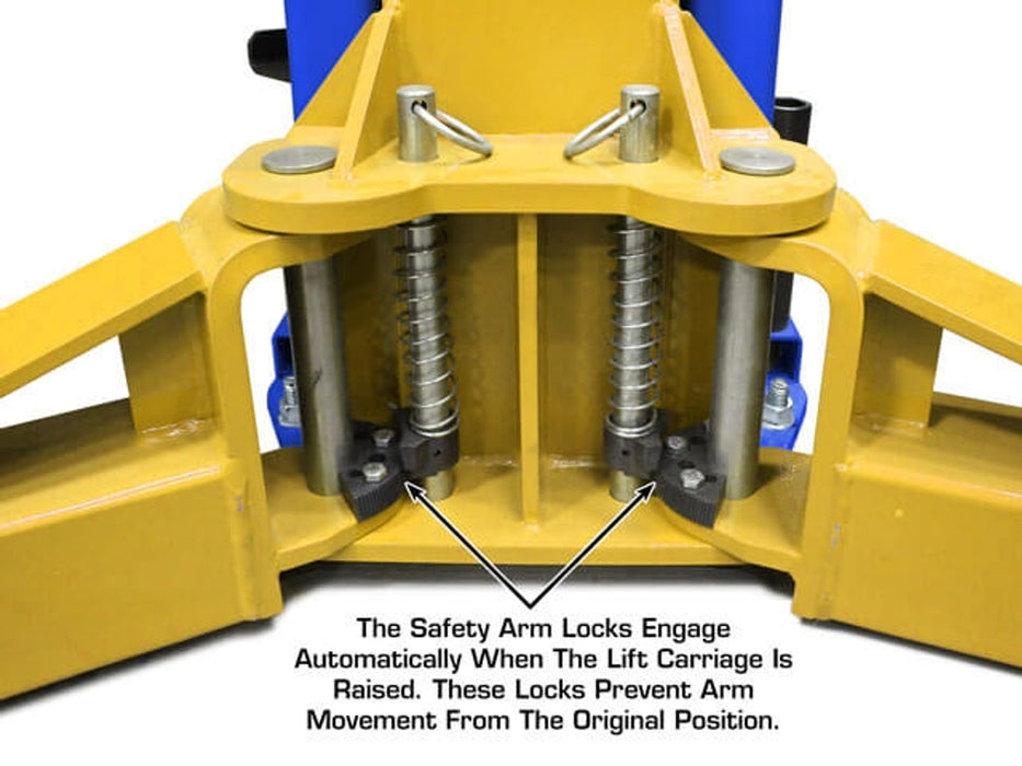 Atlas Automotive Equipment Platinum PVL12 ALI Certified 2-Post Car Lift – 12,000 lb Capacity Commercial Grade Overhead Auto Lift | Model ATEAP-PVL12-FPD