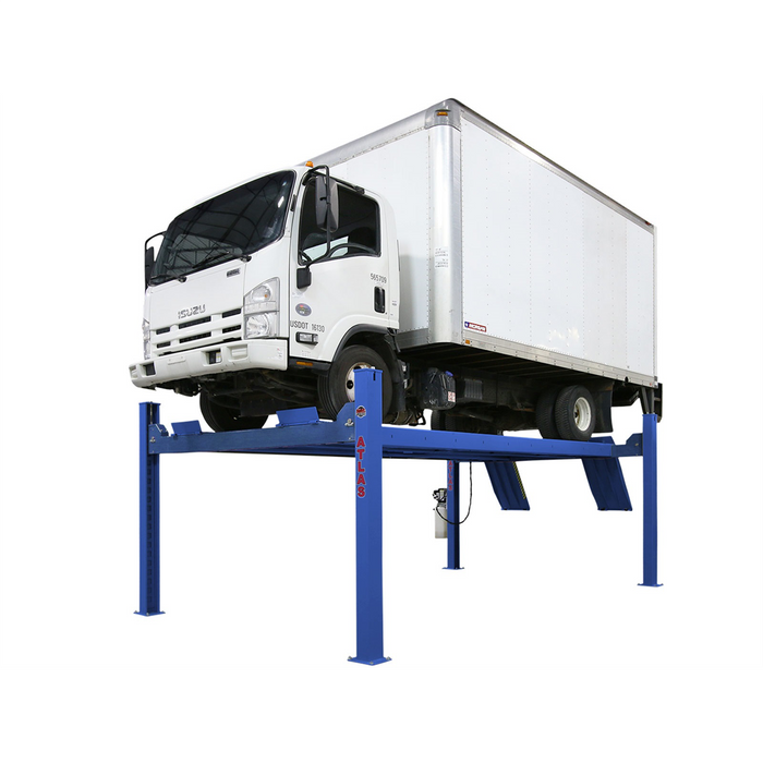 Atlas Equipment Platinum PVL14 ALI Certified 4-Post Lift – 14,000 lb Capacity | Commercial-Grade Hydraulic Vehicle Lift for Professional Auto Shops & Service Centers (Model AP-PVL14-FPD)