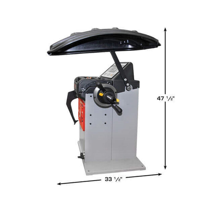 Atlas Automotive Equipment Platinum PWB50 Premium 2D Computer Wheel Balancer – 110V Automatic Tire Balancing Machine (ATEAP-PWB50-FPD)