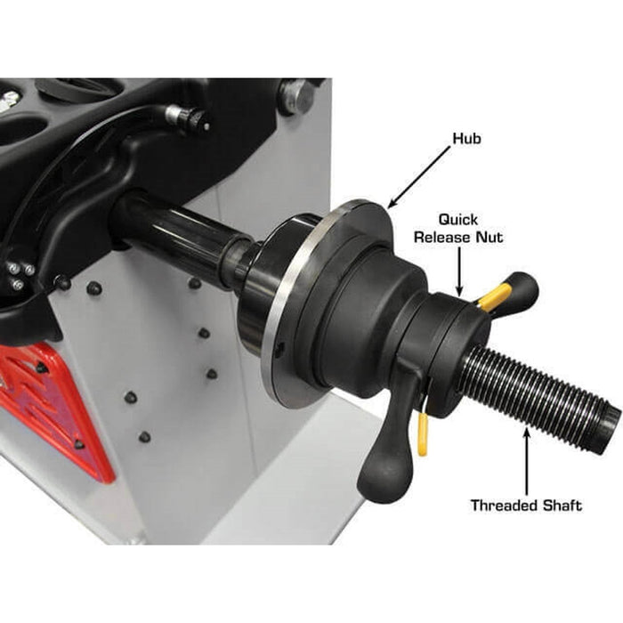 Atlas Automotive Equipment Platinum PWB50 Premium 2D Computer Wheel Balancer – 110V Automatic Tire Balancing Machine (ATEAP-PWB50-FPD)