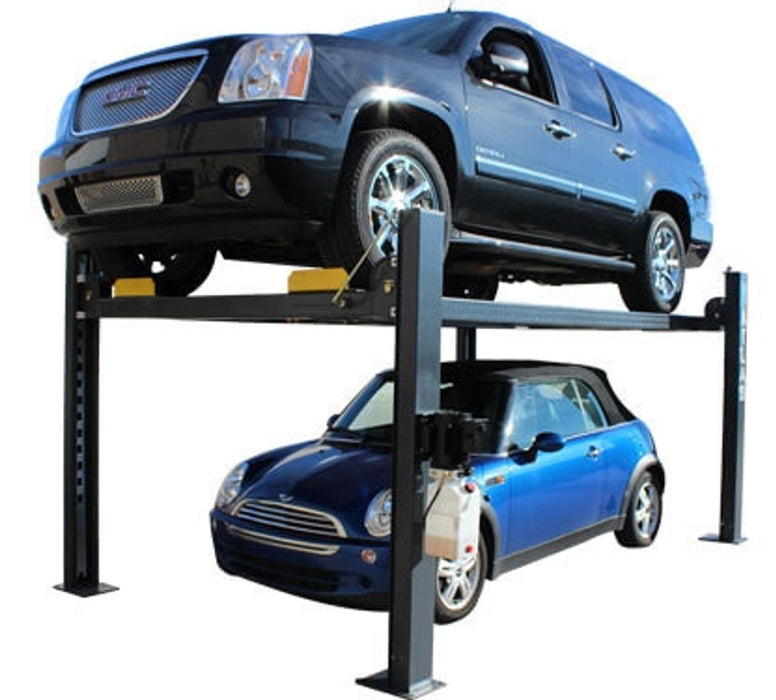 Atlas Premium 408SL 4-Post Lift with RJ35 Sliding Jack Combo – 8,000 lb Capacity Professional Car Lift Package | Model ATTD-408SL-COMBO-FPD