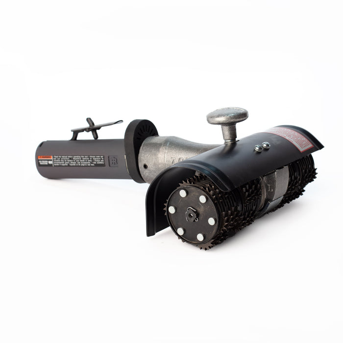 Aurand KP5E Pneumatic 8″ Handheld Deck Scaler – Lightweight & Powerful Surface Prep Tool