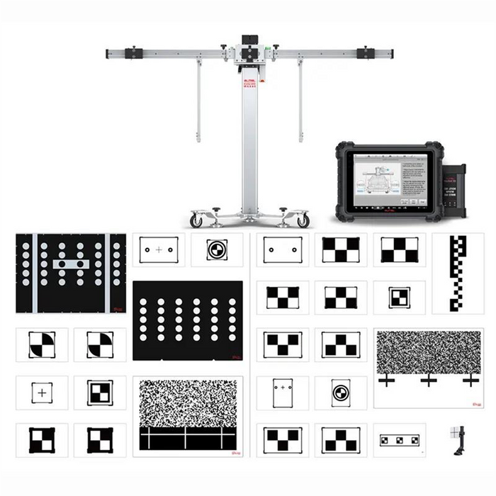 Autel MA600 LDW 2.0T with MS909 | Mobile Lane Departure Warning ADAS Calibration System