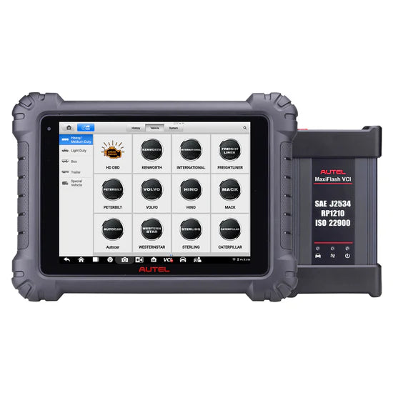 Autel CV ADAS Core Glass Package – MA600 Mobile ADAS Calibration System with MS909CV Tablet for Commercial Vehicles