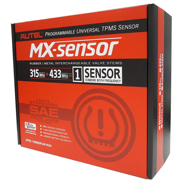 Autel MX-Sensor 1-Sensor Bulk (240) | Universal TPMS 315/433MHz