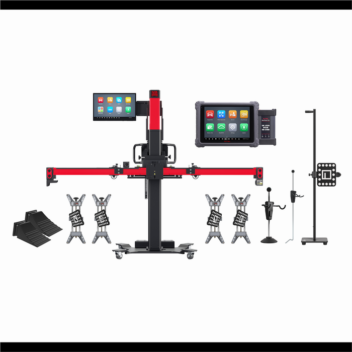 Autel MaxiSYS IA900WAT – Advanced Four-Wheel Alignment System with MaxiSYS Tablet