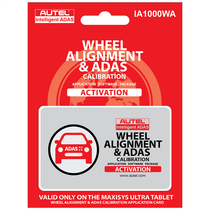Autel IA1000WAUP | Alignment & ADAS Calibration Software Upgrade