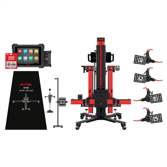Autel MaxiSYS IA700T – Optical Alignment Pre-Check & ADAS Calibration System with Tablet